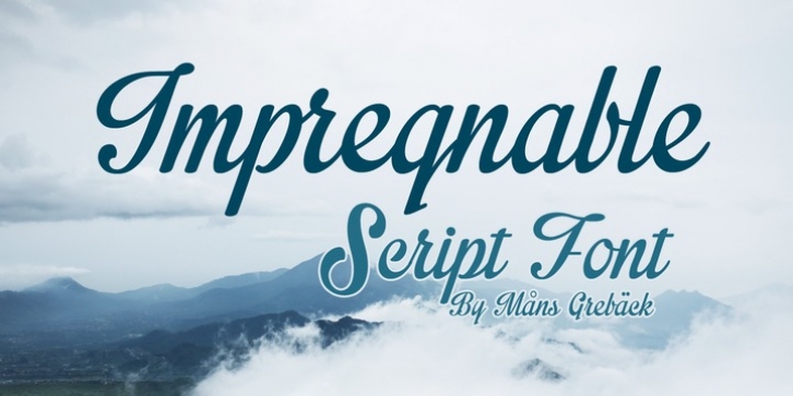 Impregnable font preview