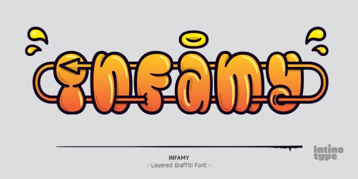 Infamy font preview