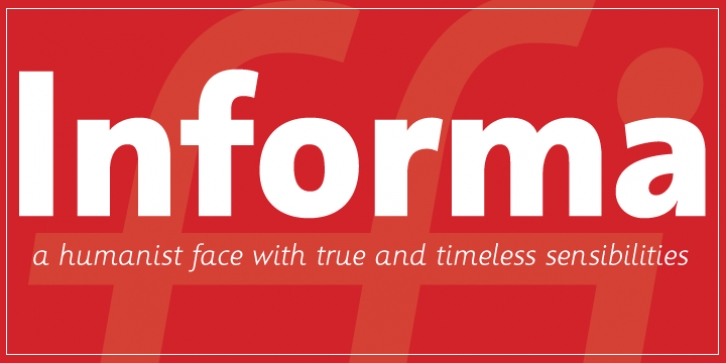 Informa Pro font preview