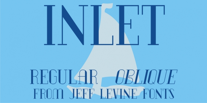 Inlet JNL font preview