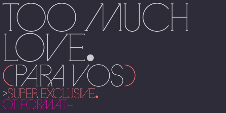 Inlove font preview