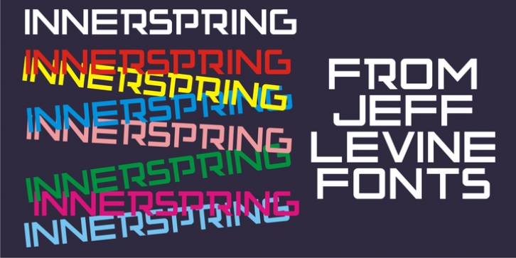 Innerspring JNL font preview