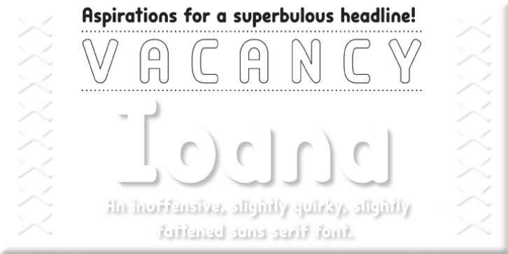 Ioana font preview