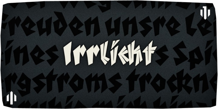 Irrlicht font preview