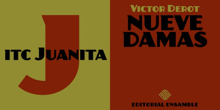 ITC Juanita font preview