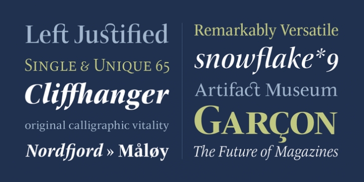 ITC New Veljovic Pro font preview