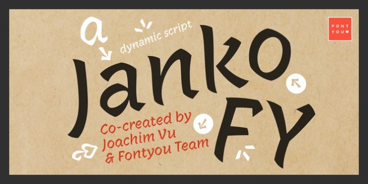 Janko FY font preview