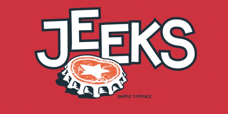 Jeeks font preview