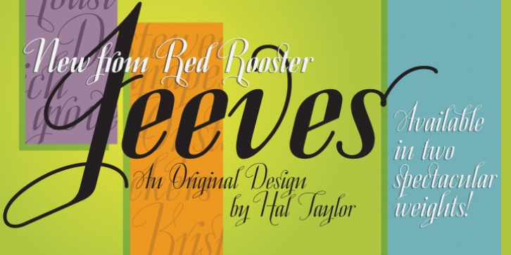 Jeeves font preview
