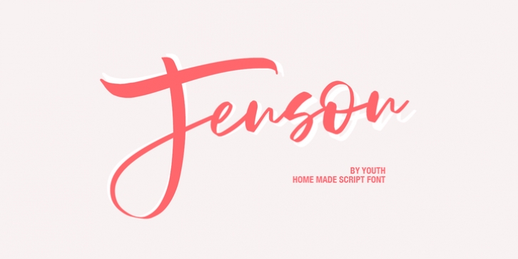 Jenson font preview