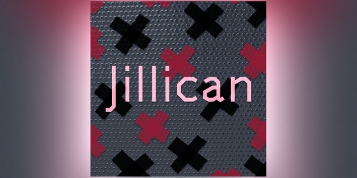 Jillican font preview
