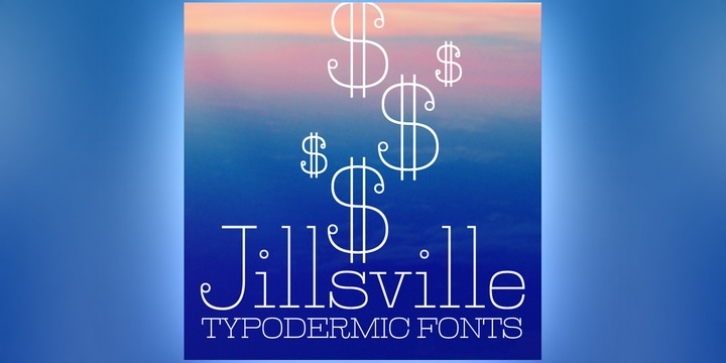 Jillsville font preview