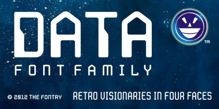 JLS Data Gothic font preview