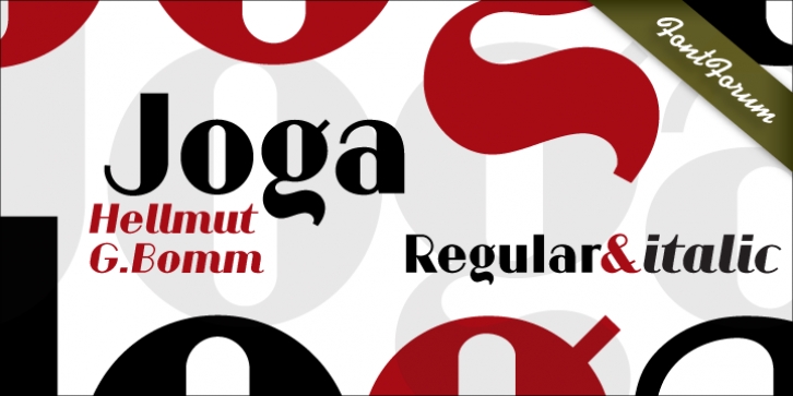 Joga font preview