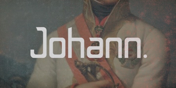 Johann font preview