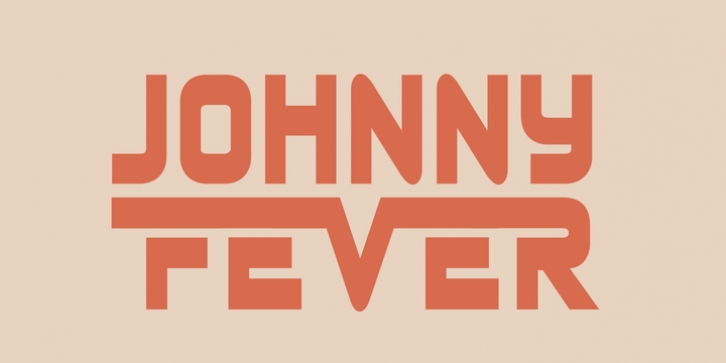 Johnny Fever font preview