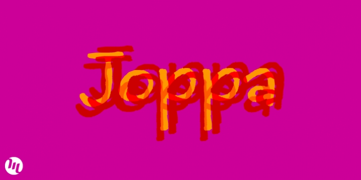 Joppa font preview