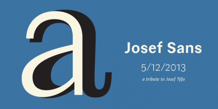 Josef Sans font preview