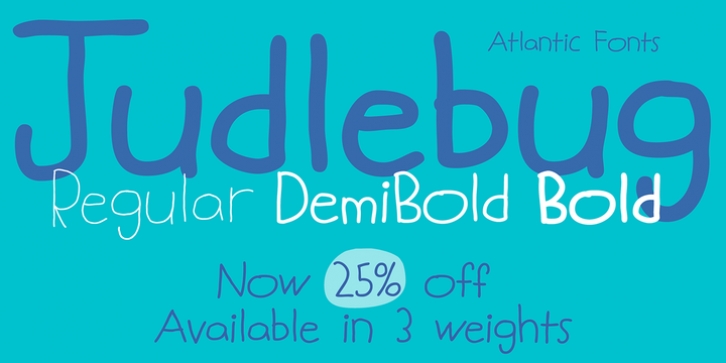 Judlebug font preview