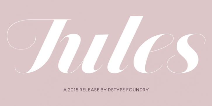 Jules font preview