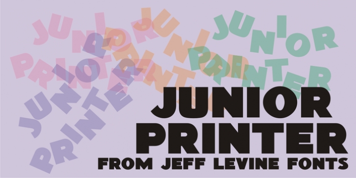 Junior Printer JNL font preview