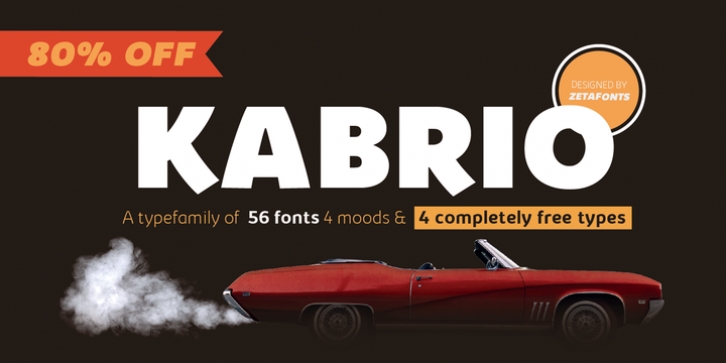 Kabrio font preview