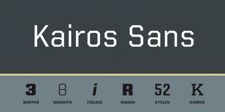Kairos Sans font preview