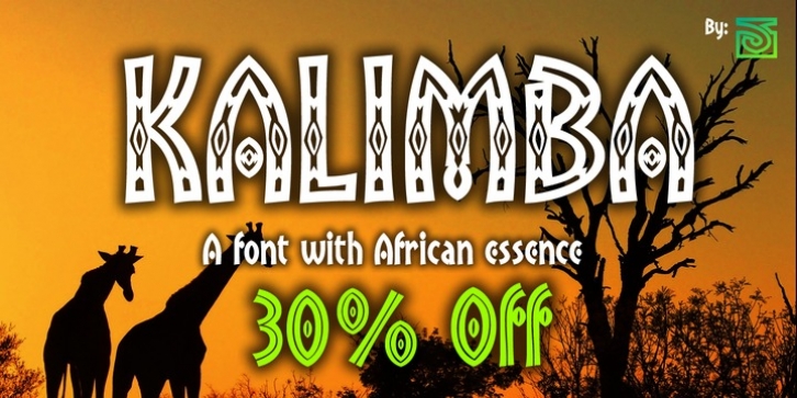 Kalimba font preview