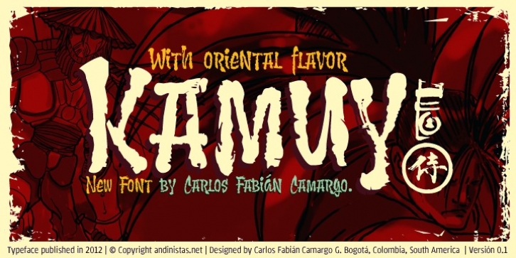 Kamuy font preview