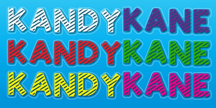 Kandy Kane font preview