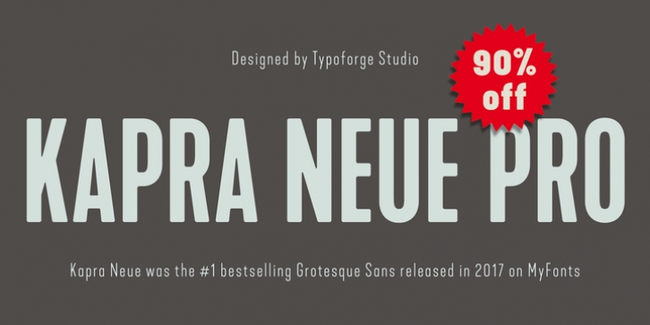 Kapra Neue Pro font preview