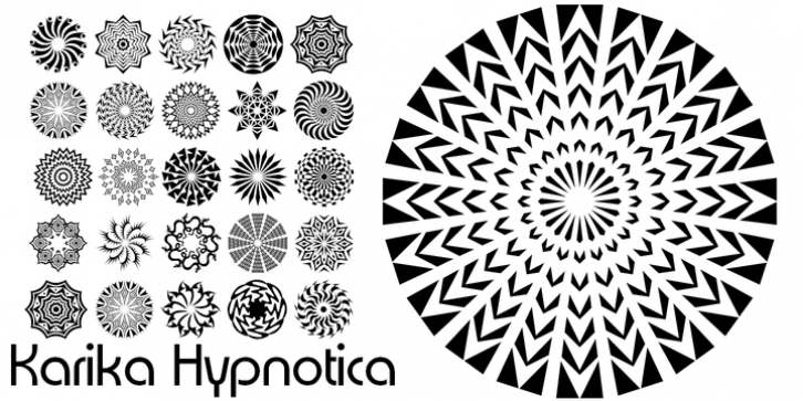 Karika Hypnotica font preview