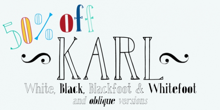 Karl font preview