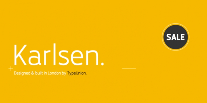 Karlsen font preview