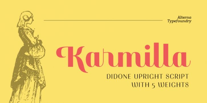 Karmilla font preview