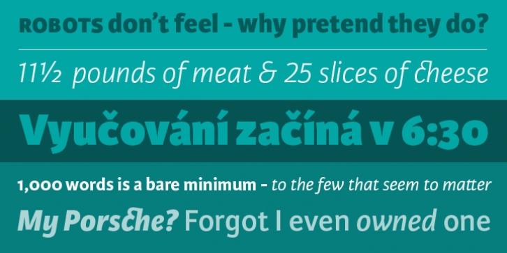 Karmina Sans font preview