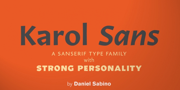 Karol Sans font preview