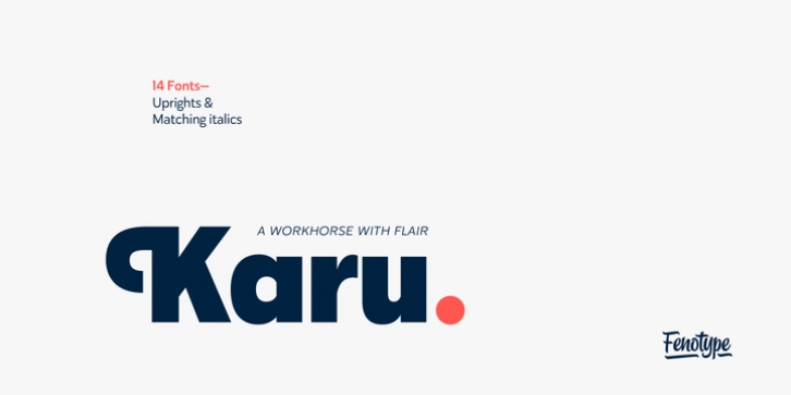 Karu font preview