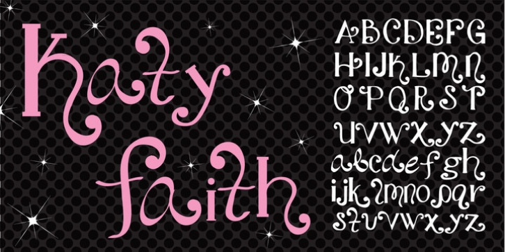 Katyfaith font preview