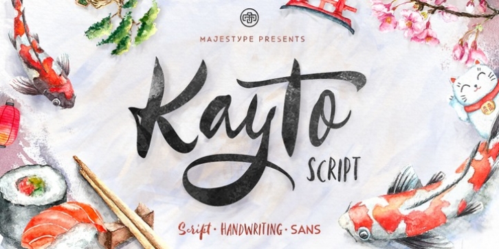 Kayto font preview