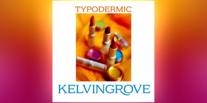 Kelvingrove font preview