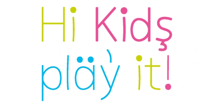 Kiddy Sans font preview