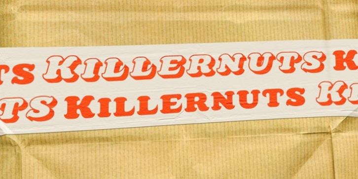 Killernuts font preview