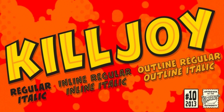 KillJoy font preview