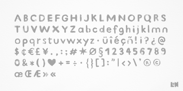 Kind Type font preview