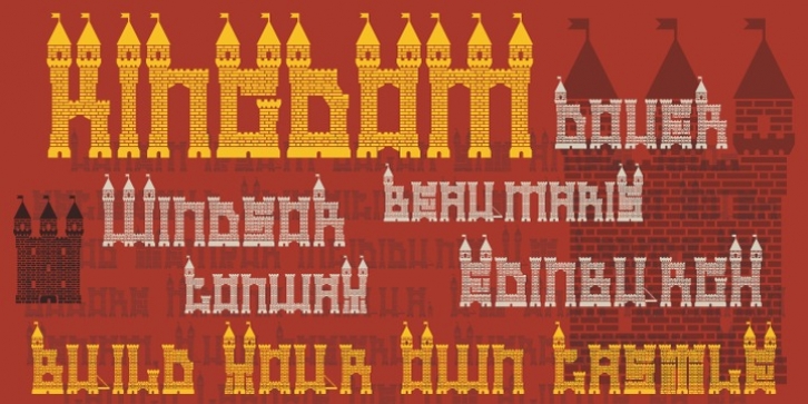 Kingdom font preview