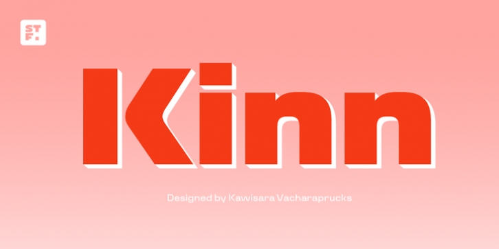 Kinn font preview