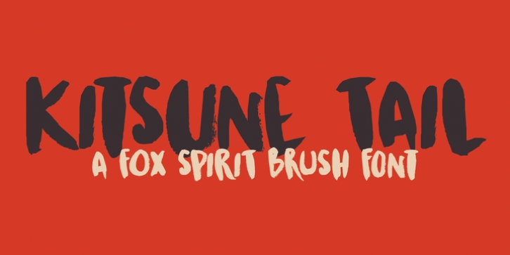 Kitsune Tail font preview