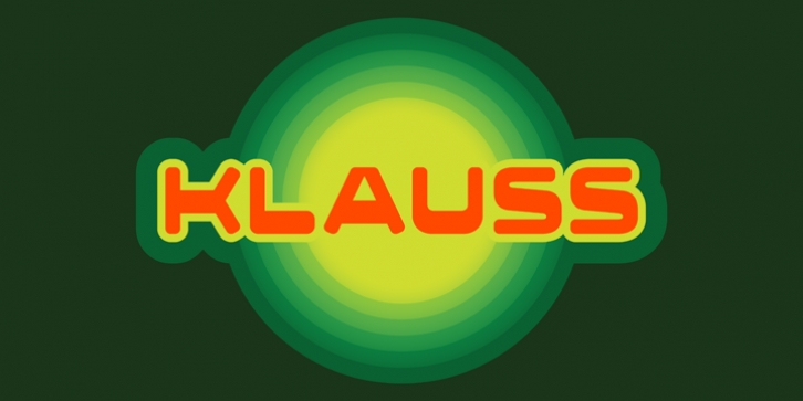 Klauss font preview