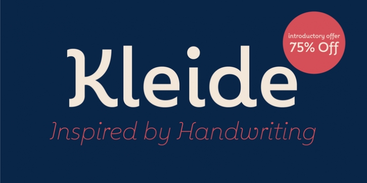 Kleide font preview